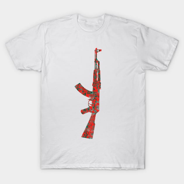 kalashnikov AK 47 T-Shirt by Kotolevskiy